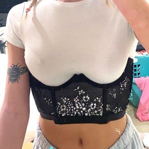 CORSET BUSTIER TOP